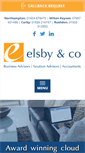 Mobile Screenshot of elsbyandco.co.uk